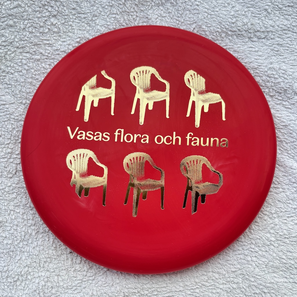 Vasas flora och fauna putter (Latitude 64 Pure), röd