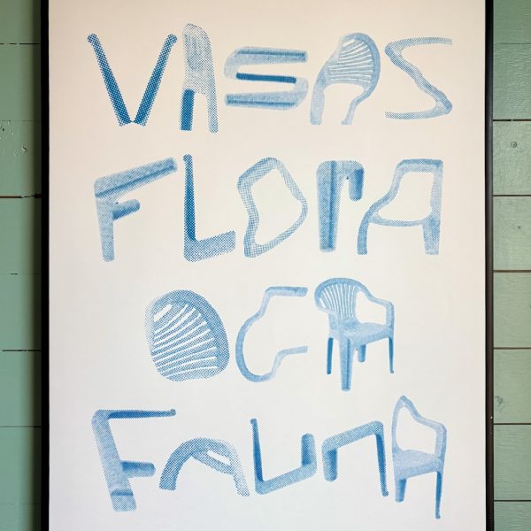 Screentryckt affisch, "Lotta Svärd III", vit